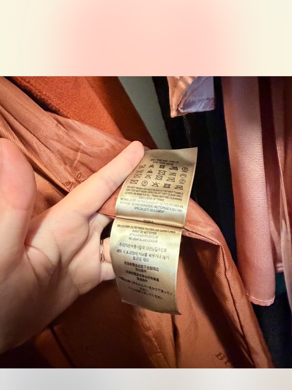 Burberry Women's Orange-Red/Ginger Trench Coat - Picture 5 of 11